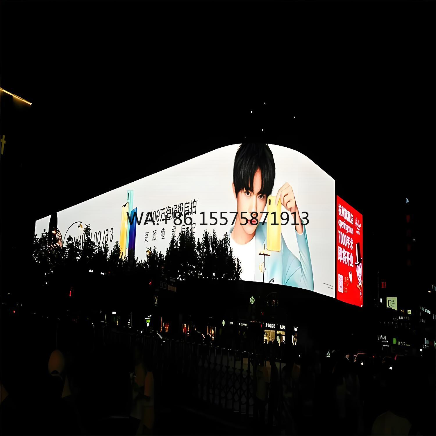 Outdoor Lighting Ip65 - Layar LED P4 Luar Ruangan Kustom