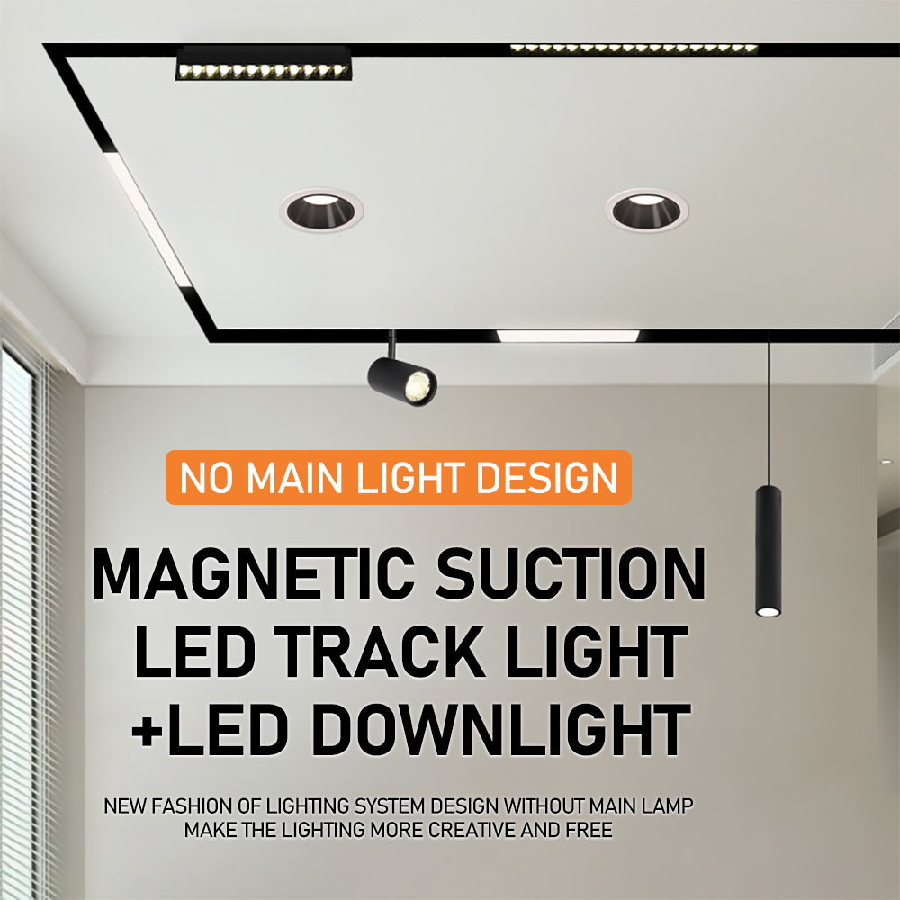 Outdoor Lighting Track - Lampu Sorot LED Anti-silau Magnetik untuk