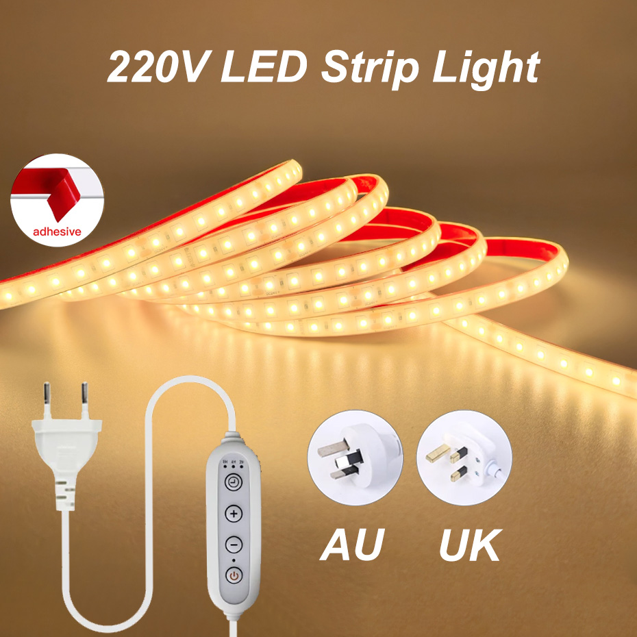 Lampu LED Strip Perekat AC 220 - Outdoor Lighting Uk ulasan dan harga