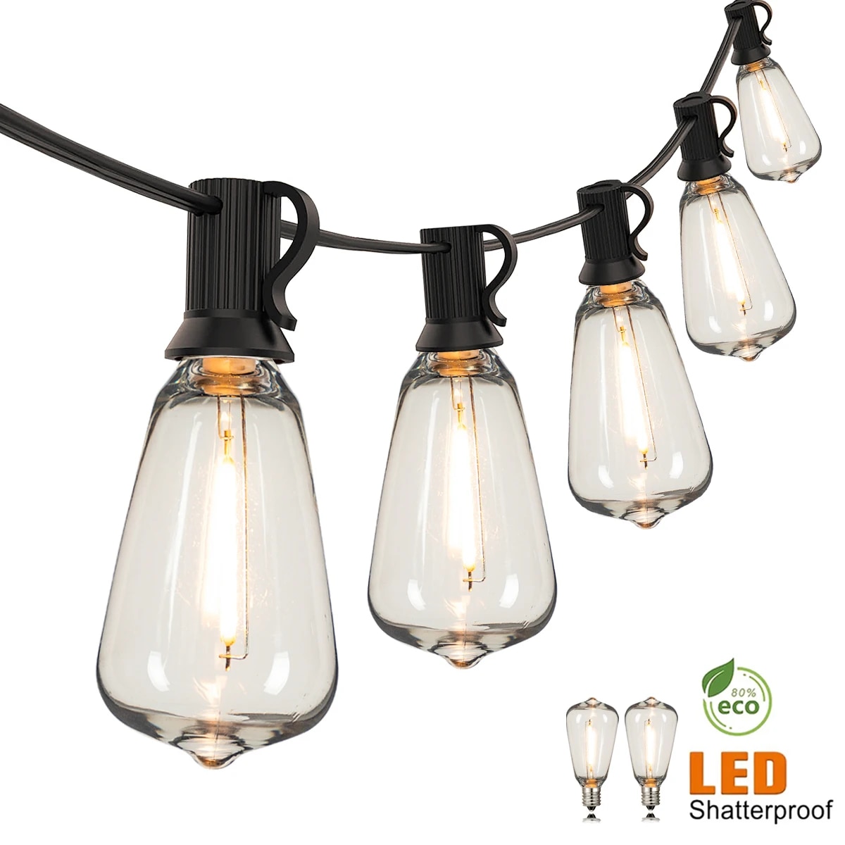 ST38 Lampu Tali Karangan Bunga - Outdoor Lighting Pathway ulasan dan harga
