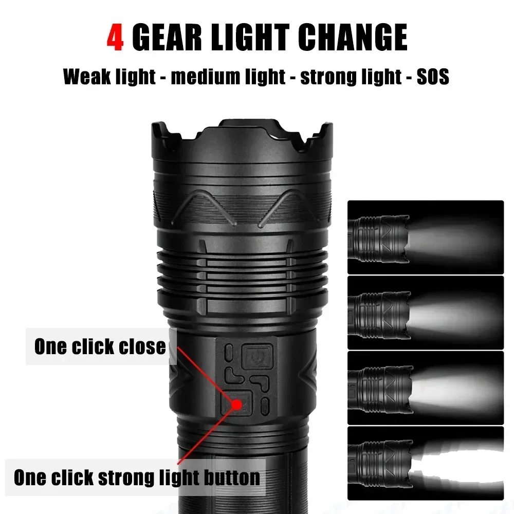 Senter LED Super Terang 990000 - Outdoor Lighting Black ulasan dan harga