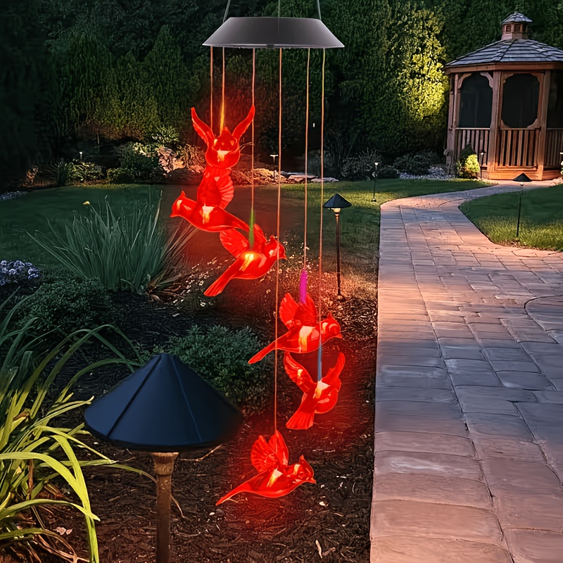 Lampu Lonceng Angin Burung Ber - Outdoor Lighting Waterproof ulasan dan harga